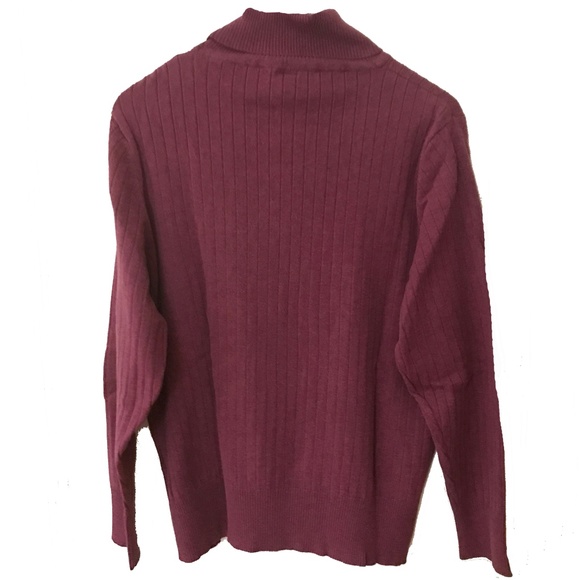 JANA COTTON BLEND TURTLENECK SWEATER SIZE XL - Picture 2 of 4